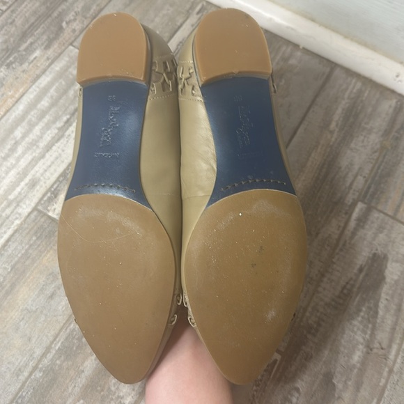 Grey/Tan Maria Sharapova by Cole Haan Laced Ballet Flats Size 8 - Picture 7 of 7